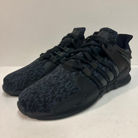 NWOT adidas Originals EQT Support ADV Core Black Friday Knit Running Sneaker 14 main image 5
